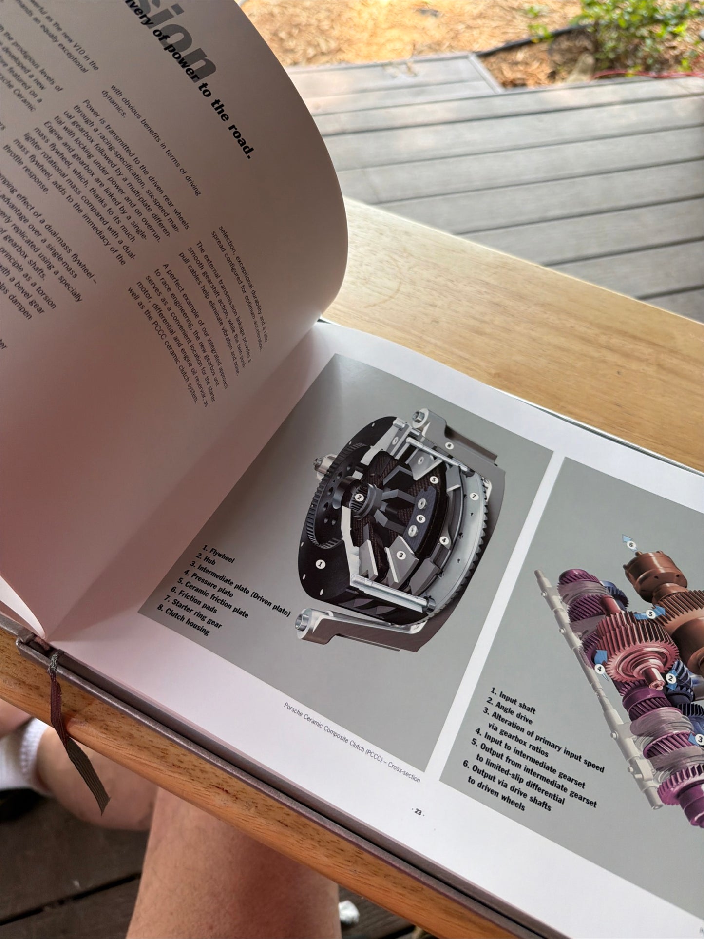Very rare Porsche 2003 Carrera GT full hardbound brochure