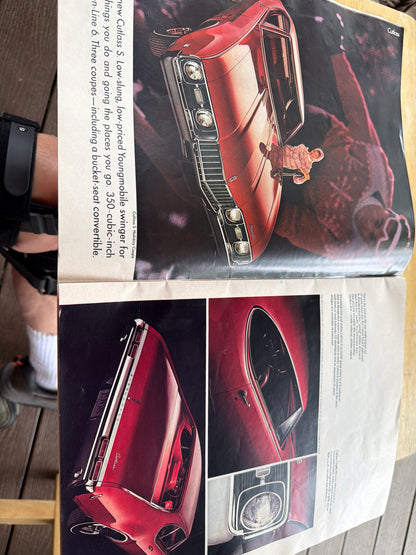 Vintage Oldsmobile 1968 full line Automobile brochure