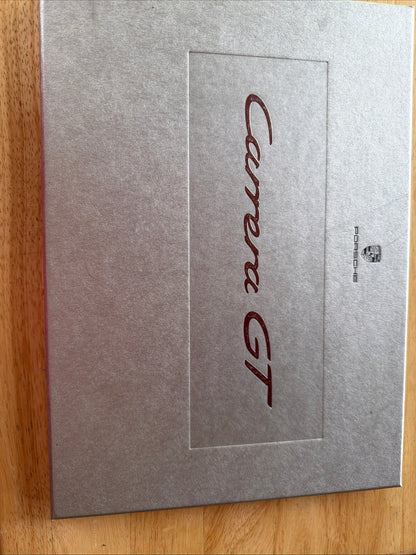 Very rare Porsche 2003 Carrera GT full hardbound brochure