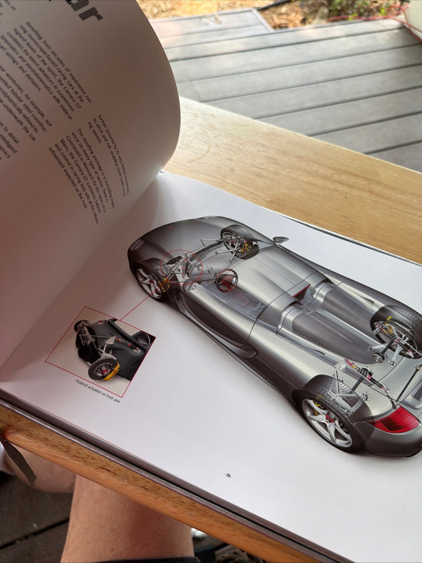 Very rare Porsche 2003 Carrera GT full hardbound brochure