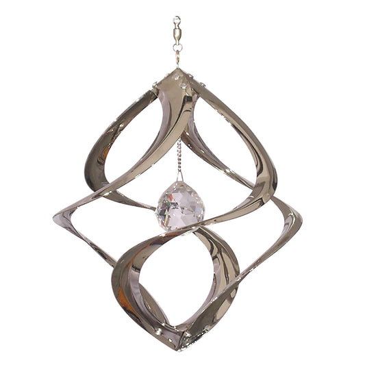 Chrome Cosmix With Crystal - 11"