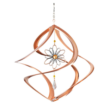 Copper Cosmix With Wire Flower – 14″