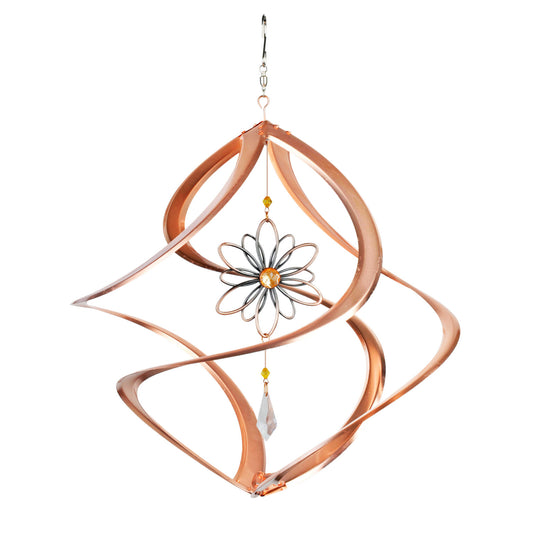 Copper Cosmix With Wire Flower – 14″