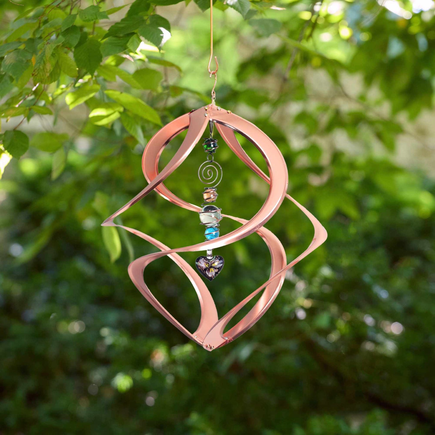 Copper Cosmix With Marble Hearts - 14"