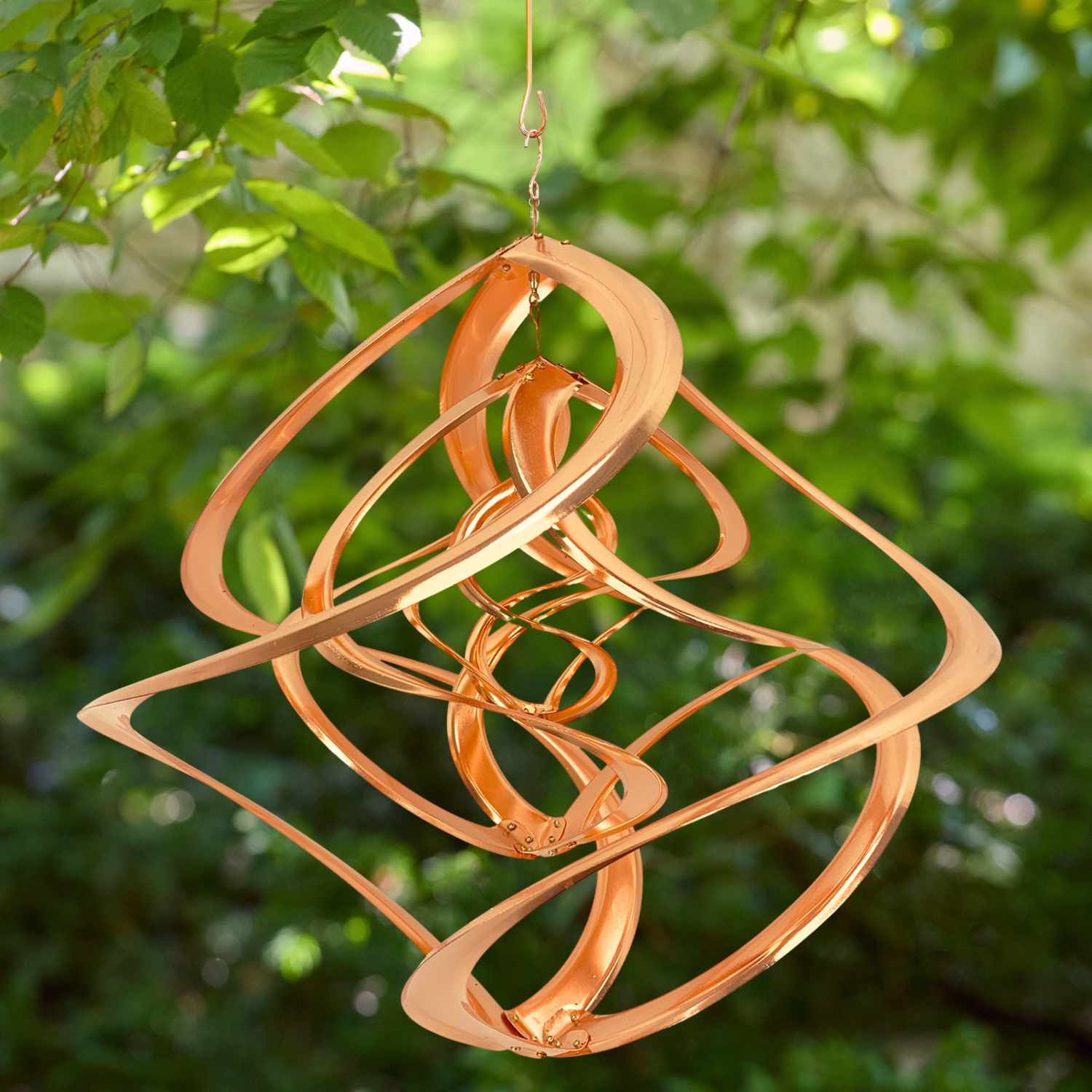 Copper Triple Helix Cosmix – 20″ – Art For The Air