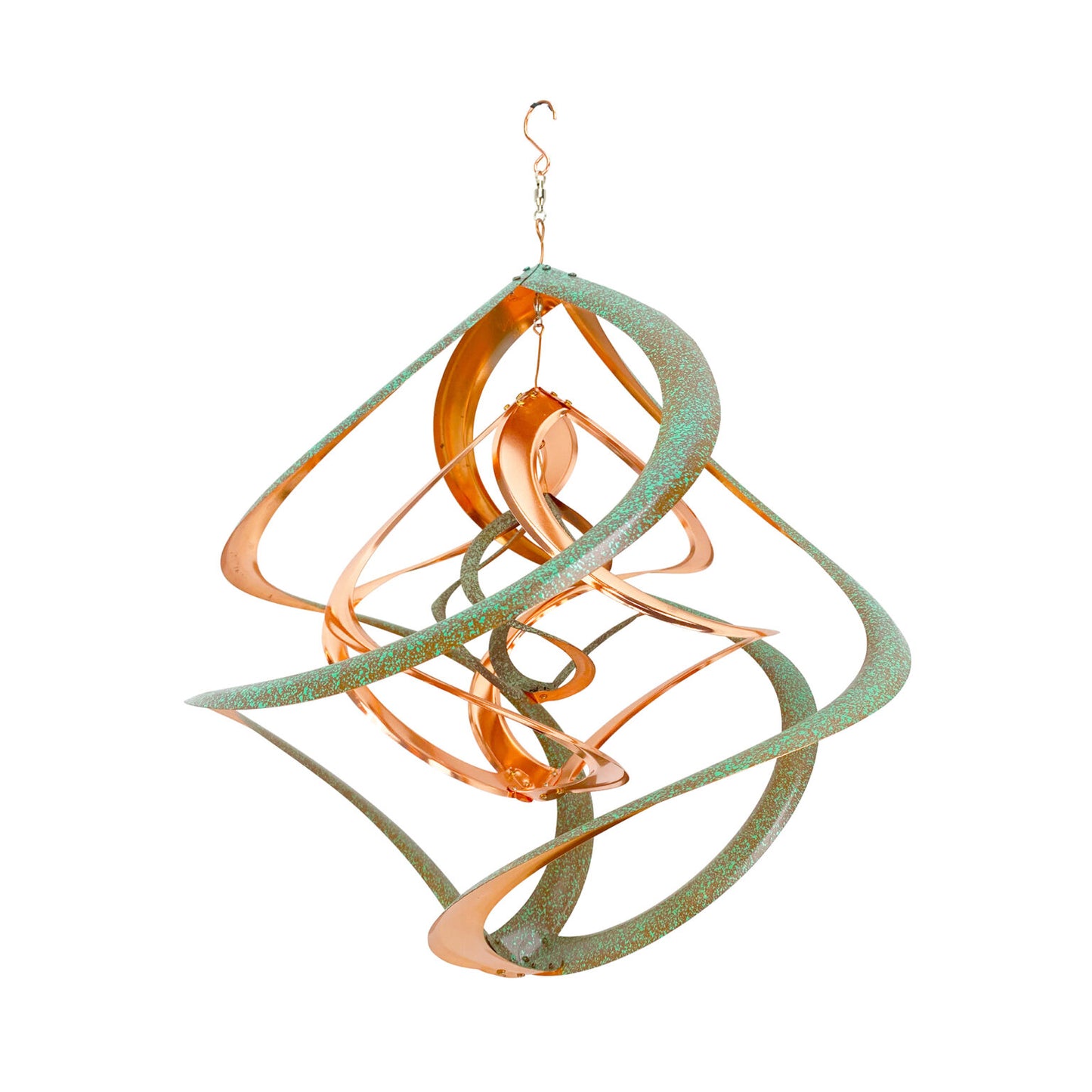 Patina & Copper Triple Helix Cosmix – 20″