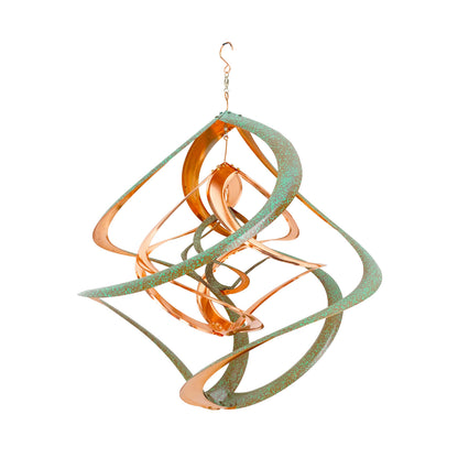 Patina & Copper Triple Helix Cosmix – 20″