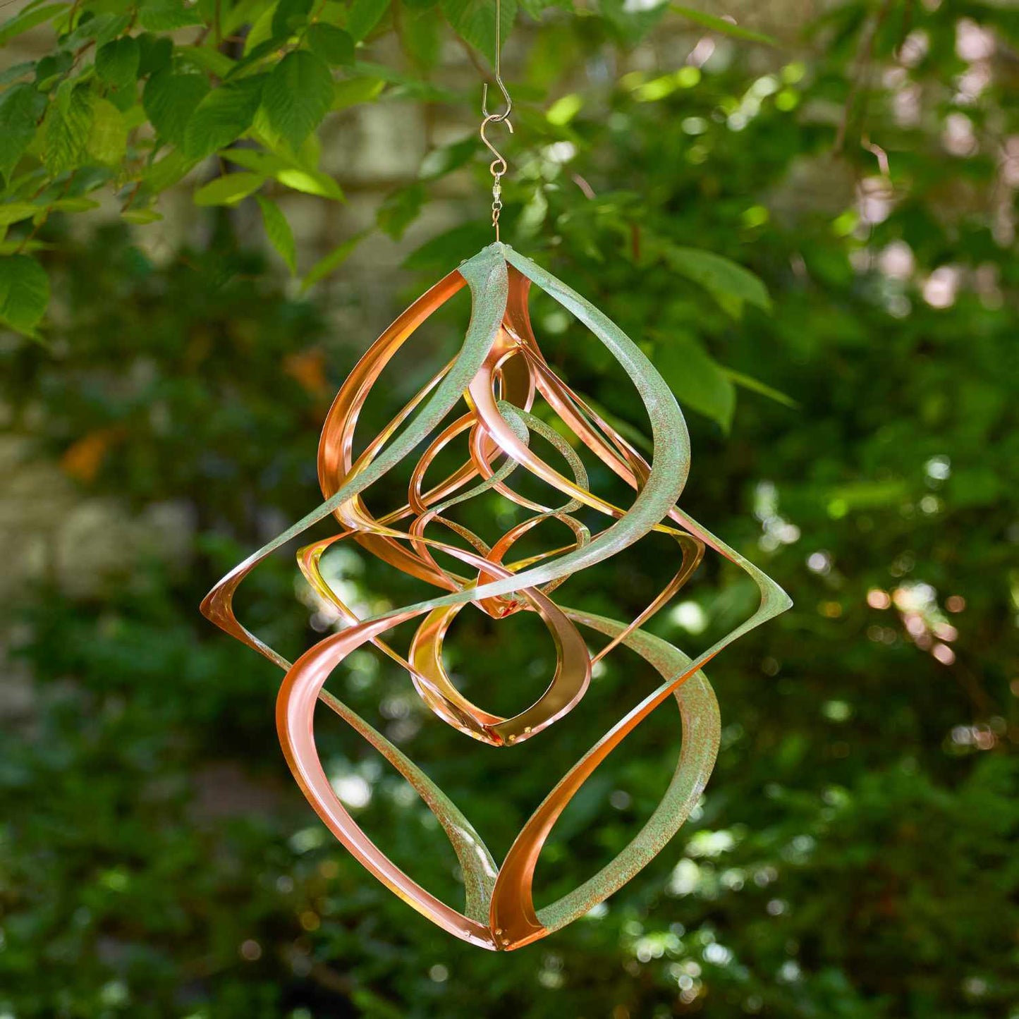 Patina & Copper Triple Helix Cosmix – 20″