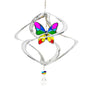Silver Butterfly Suncatcher Cosmix - 12"