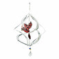 Silver Cardinal Suncatcher Cosmix - 12"