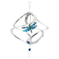 Silver Dragonfly Suncatcher Cosmix - 12"